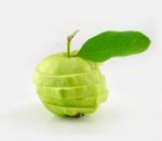 Sliced Guava Fruit Stock Photo