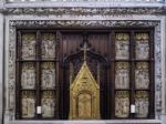 Sacred Wine And Bread Store In The Basilica St Seurin In Bordeau Stock Photo