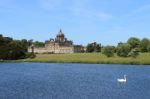 Castle Howard And Lake Stock Photo