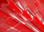 Red Bars Background Means Geometric Or Futuristic Design Stock Photo