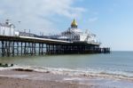 View Of The Pier In Eastbourne Stock Photo