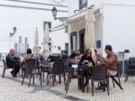 Faro, Southern Algarve/portugal - March 7 : Coffee Culture Alive Stock Photo