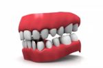 Teeth Model Stock Photo