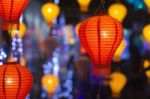 Asian Lanterns Stock Photo