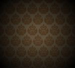 Gold Art Pattern And Dark Scene Stock Photo