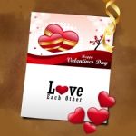 Red Love Heart, Valentines Day Concept Stock Photo