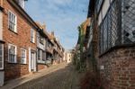 View Of Mermaid Hill In Rye East Sussex Stock Photo