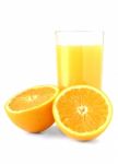 Fresh Orange Juice Stock Photo