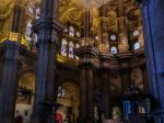 Malaga, Andalucia/spain - July 5 : Interior View Of The Cathedra Stock Photo