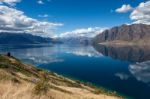 Lake Hawea Stock Photo