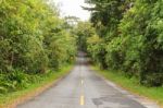 Empty Road Stock Photo