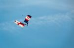 A Member Of The Royal Navy Raiders Trailing The White Ensign Stock Photo