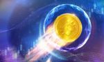 Crypto-currency,  Bitcoin Internet Virtual Money. Currency Techn Stock Photo