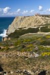 Religious Sanctuary Of Cape Espichel Stock Photo