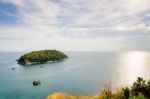 High Angle View Island And Andaman Sea Stock Photo