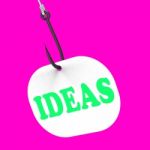 Ideas On Hook Means Creative Thoughts And Concepts Stock Photo