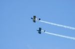 Airbourne Airshow At Eastbourne 2014 Stock Photo