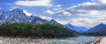 Panorama Of Seoraksan In Winter,famous Mountain In Korea Stock Photo