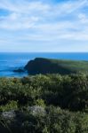 View Of Bruny Island Beach In The Late Afternoon Stock Photo