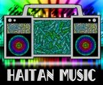 Haitian Music Indicates Sound Track And Acoustic Stock Photo