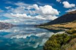 Lake Hawea Stock Photo