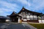 Entrance Of Golden Pavilion Or Kinkakuji Stock Photo