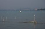 Early Morning Lake Garda Stock Photo