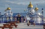 Eastbourne, East Sussex/uk - January 7 : View Of Eastbourne Pier Stock Photo