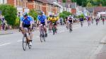 Cyclists Participating In The Velethon Cycling Event In Cardiff Stock Photo