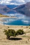 Lake Hawea Stock Photo