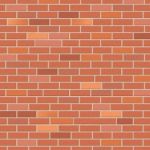 Brick Wall Means Empty Space And Backgrounds Stock Photo