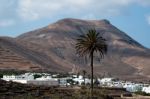 Yaiza On Lanzarote, Canary Islands, Spain Stock Photo