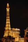 Las Vegas, Nevada/usa - August 3 : Eiffel Tower Replica At The P Stock Photo