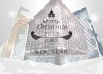 Townscape Christmas Stock Photo