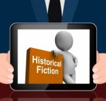 Historical Fiction Book And Character Displays Books From Histor Stock Photo