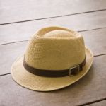 Panama Hat Stock Photo