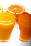 Fresh Orange Juice Stock Photo