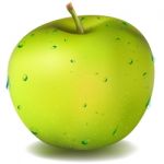 Fresh Green Apple Stock Photo