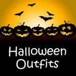 Halloween Outfits For Trick Or Treat Celebration Stock Photo