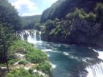 Waterfall,strbacki Buk Stock Photo