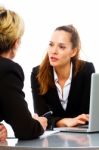 Business People In The Meeting Stock Photo