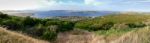 View Down To Palau In Sardinia Stock Photo