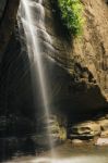 Serenity Falls In Buderim Stock Photo