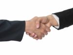 Business People Handshaking Stock Photo