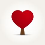  Love Heart Tree Stock Photo