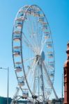 Cardiff/uk - August 27 : Ferris Wheel In Cardiff On August 27, 2 Stock Photo