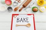 Baking Background Stock Photo