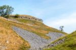 View Of The Countryside Around The Village Of Conistone In The Y Stock Photo