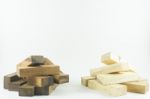 Wooden Tower Game Stock Photo