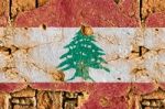 Grunge Flag Of Lebanon Stock Photo